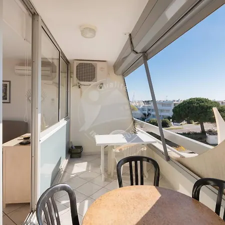 As21522 - P2 Climatise Avec Belle Vue Sur La Avec Piscine Et Parking Prive Apartament Le Grau-du-Roi